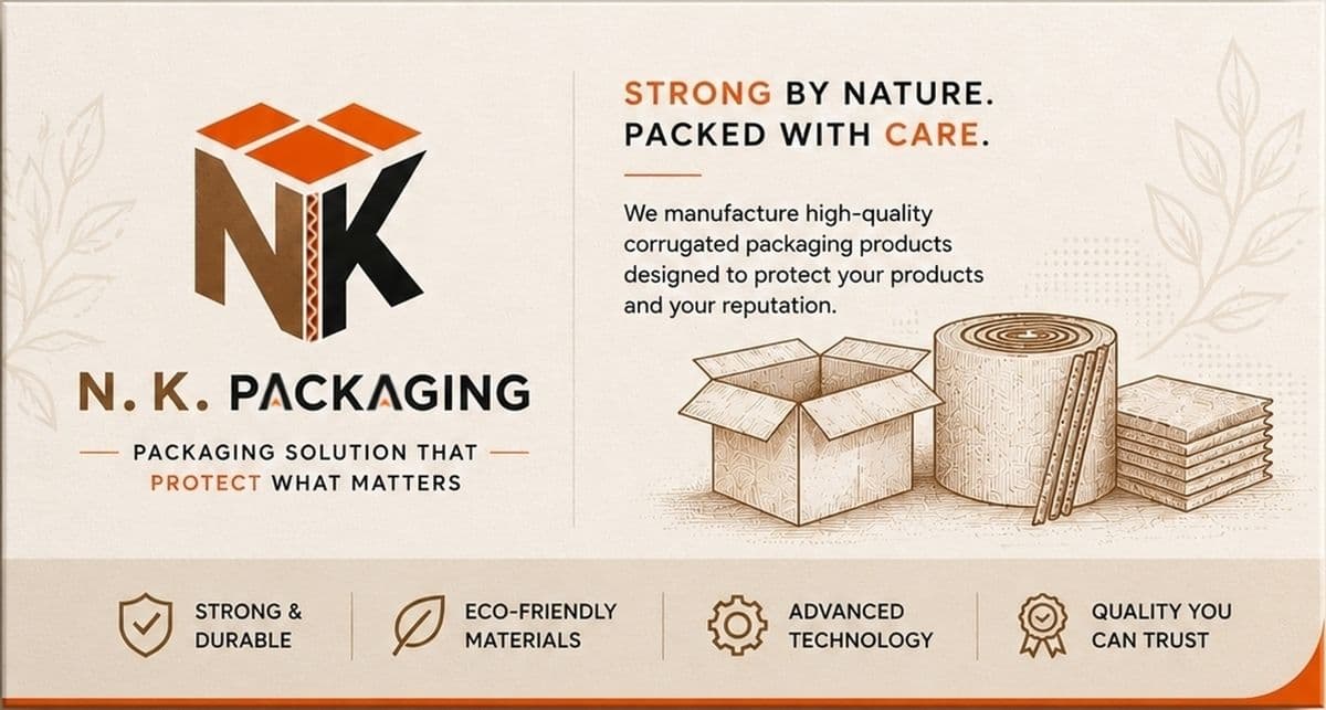 NK Packaging business card